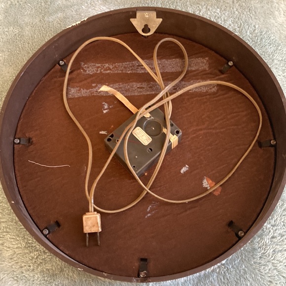 Chef’s Kiss! Original Vintage Westco Clock Seth Thomas 1960’s - Picture 3 of 4